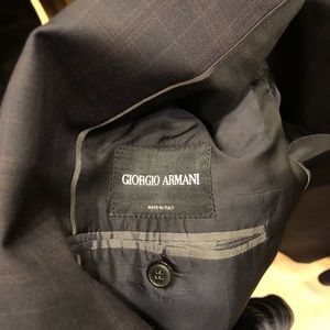 Preloved Giorgio Armani suit, wool